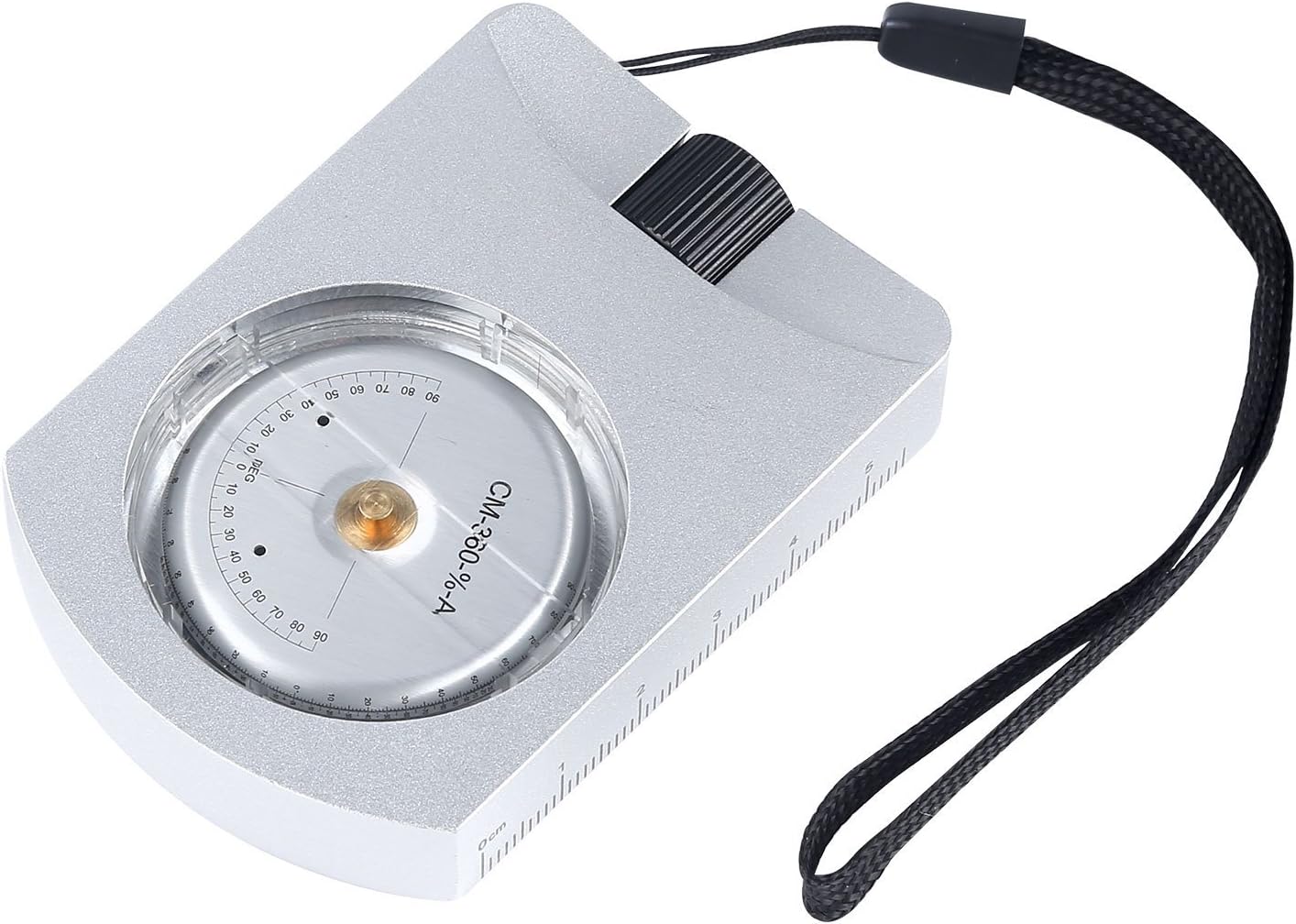 Professional Mini Altimeter Aluminum Sighting Clinometer Slope/Height Measurement Tilt Level Meter Angle Finder Clinometer Gauge Measurement Tool