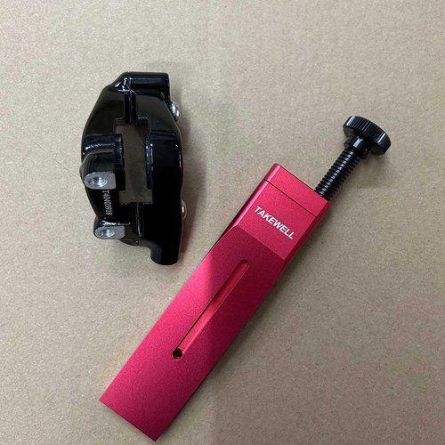 takewell Piston Press Tool for SRAM Brake Caliper, Bike Hydraulic Disc Brake Caliper Piston Wrench Tool, Brake Caliper Accessories, Red, New Version.