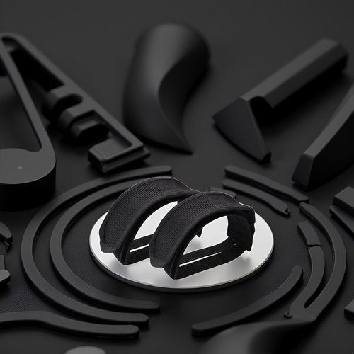 2 Pcs Beam Strap Pedal Straps Cycling Kids Bike Foot Pedal Straps Toe Clips Straps Tape Cycling Parts and Components for Fixed Gear Bike Pedals and Cleats(Black)