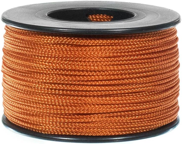 Paracord Planet | Lightweight Nylon Braided Utility Purpose Crafting Nano Cord | 300 FT Spools, 1/32” (0.75mm) Thickness, &