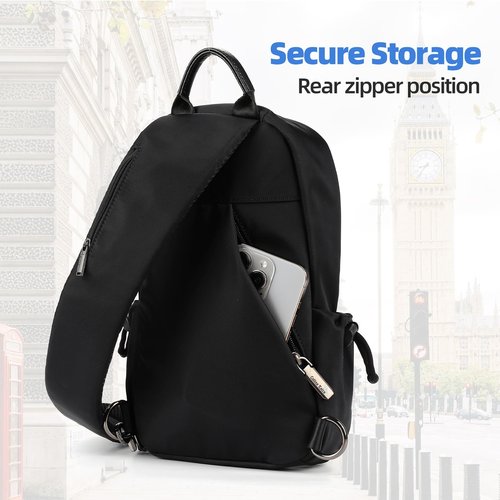 Colins Keirs Men's Small Crossbody Sling Bag, Lightweight Chest Shoulder Backpack for Men, Durable Crossbody Bags for Mens, Versatile Travel & Everyday Carry Bag