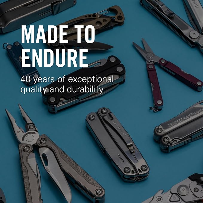 LEATHERMAN, Skeletool KB Pocketknife with Straight Edge, Stainless Steel Blade and Bottle Opener, Onyx