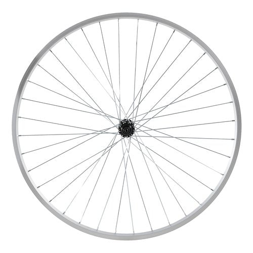 Hiland 28" x 1.75" Alloy Bike Rim Suit for 1.75 to 2.215 Inch Wide Tire and Rim Brake, Front & Back MTB Wheelset with 7 Speed Freewheel, Bolt On Axle, Bicycle Accessories for Adult Bikes