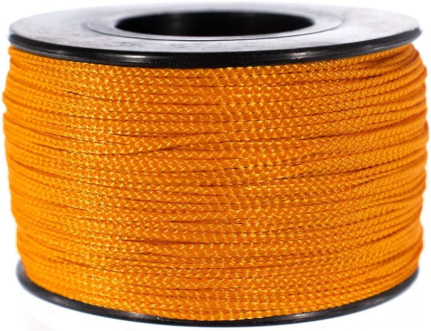 Paracord Planet | Lightweight Nylon Braided Utility Purpose Crafting Nano Cord | 300 FT Spools, 1/32” (0.75mm) Thickness, &