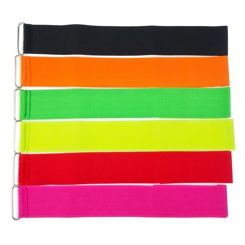 Zelerdo 6 Pack 3 Legged Race Bands Three Legged Race for Outdoor Fun (6)