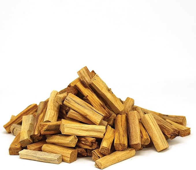 NIRDOSH Palo Santo Incense Sticks Sahumito 100% Natural - 100 Wood Sticks 1,96in - Innovation Organic Incense for Sublimation - Negative Energy Cleansing - Original Palo Santo Wood Bursera Graveolens