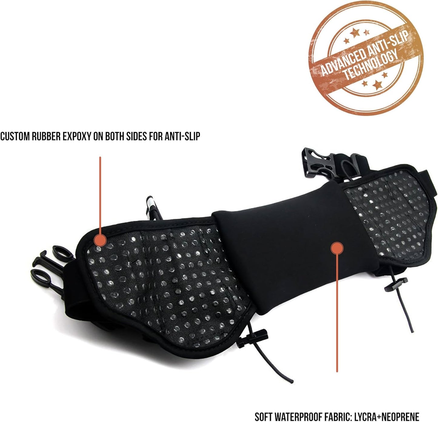 Premium Quality No Bounce Runners Hydration Belt With Reflectors, Smartphone Pocket & BPA free Water bottles