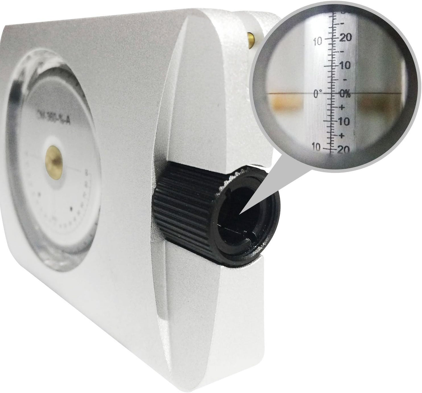 Professional Mini Altimeter Aluminum Sighting Clinometer Slope/Height Measurement Tilt Level Meter Angle Finder Clinometer Gauge Measurement Tool