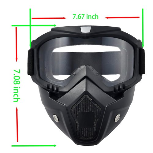 2 Pieces Paintball Mask Anti Fog,Airsoft Helmet and Mask Full Face,Tactical Mask for Men,Airsoft Goggles Ballistic Goggles Tactical Goggles,for Skiing Paintball Shooting Cycling Fishing