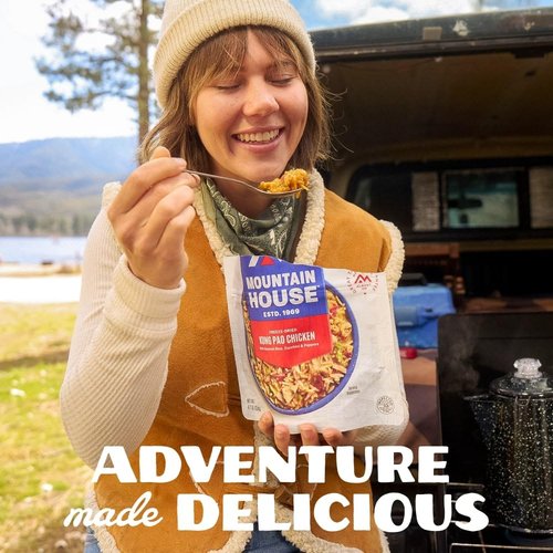 Mountain House Kung Pao Chicken | Freeze Dried Backpacking & Camping Food | Gluten-Free | 2 Servings