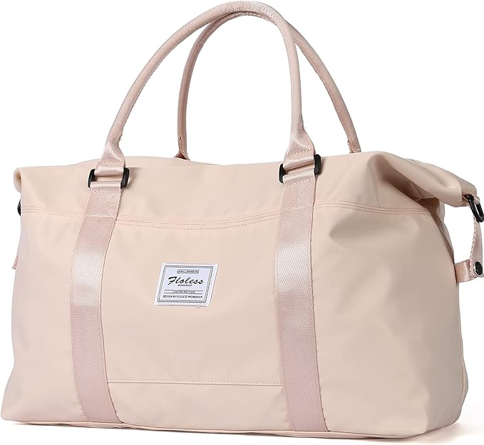 Travel Duffel Bag,Sports Tote Gym Bag,Shoulder Weekender Overnight Bag for Women