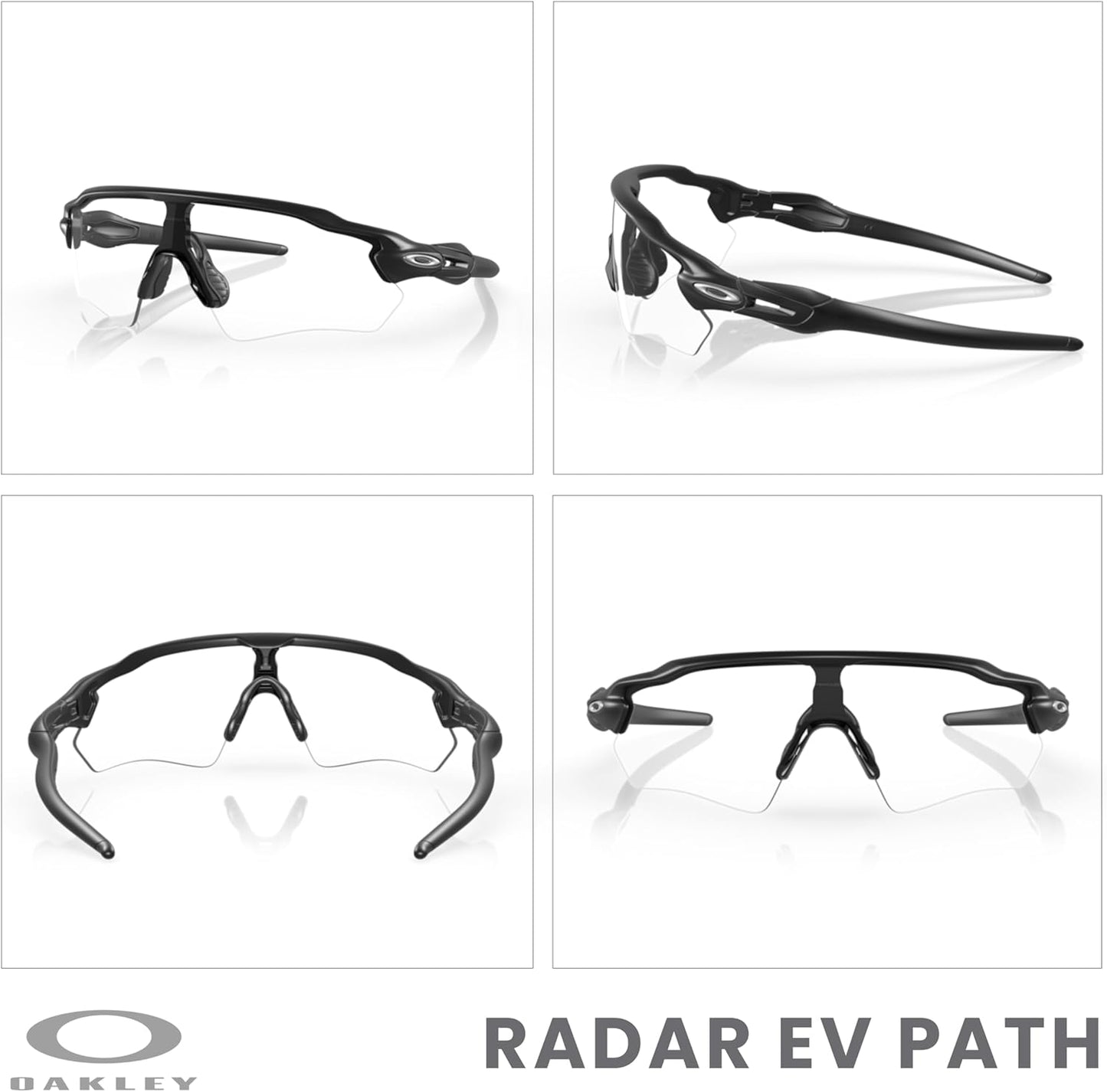 OAKLEY Radar EV Path OO9208 Sunglasses For Men+ Bundle Accessory Leash Kit, Microfiber Pouch