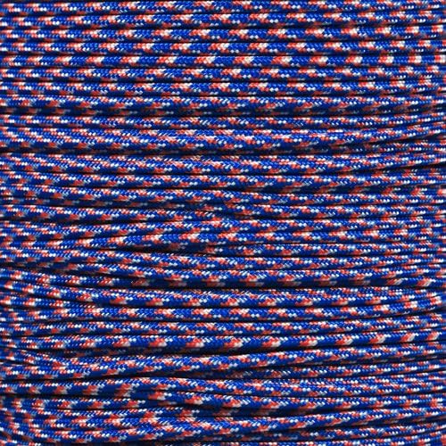 PARACORD PLANET | 275 LB Paracord Breaking Strength Tactical 5-Strand 3/32” (2.38) Thickness Parachute Cord Rope | 100 FT Hanks - Black