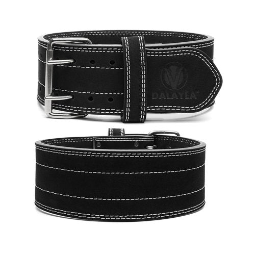 Men & Women Weight Lifting Belt, 100% Genuine Leather Weightlifting Belt, Comfortable Squat Belt, Deadlift Belt or Powerlifting Belt, Workout Belt for Strength Training