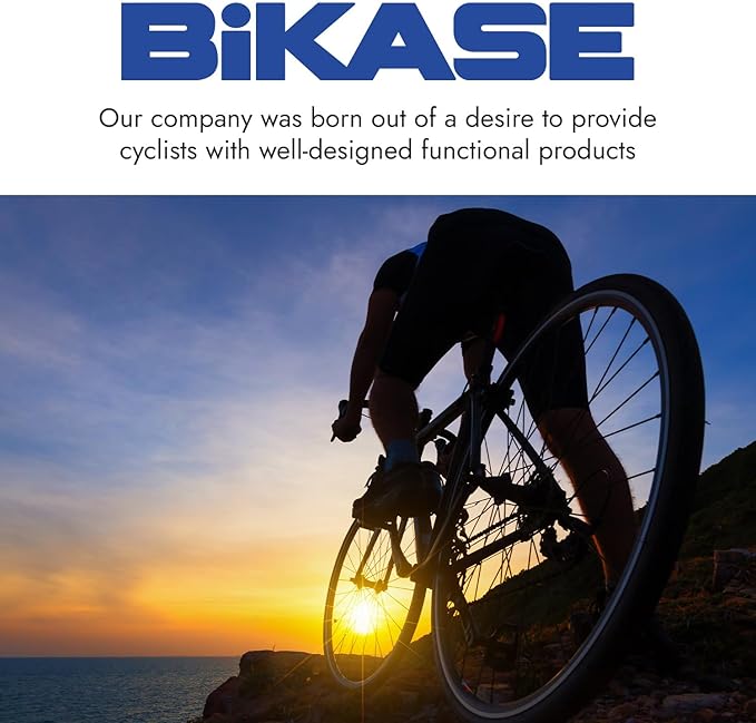 BiKase Reggie Rack Bag - Waterproof E-Bike Trunk Bag for Rear Rack, Reflective with Rain Cover - 13"x9"x7"
