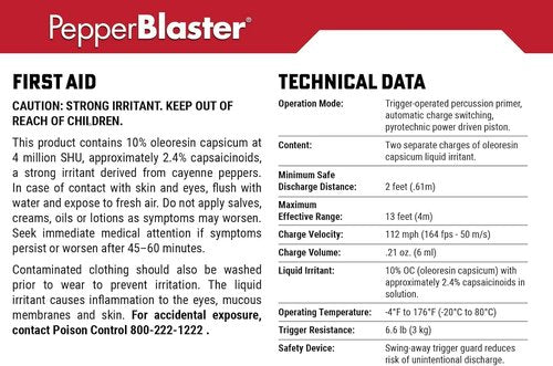 Kimber PepperBlaster 3 - Red