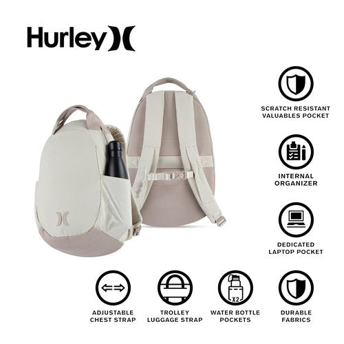 Hurley Women's Gym Backpack, Black, One Size