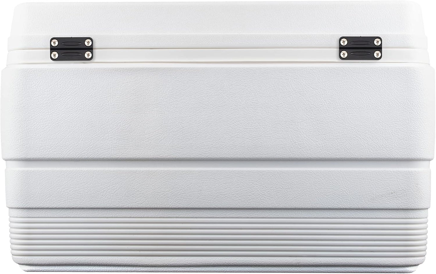 NeverBreak Parts - 2 Pack White Igloo Cooler Hinges Replacement with Screws | High Strength Igloo Cooler Replacement Parts | Igloo Parts kit for ice chests