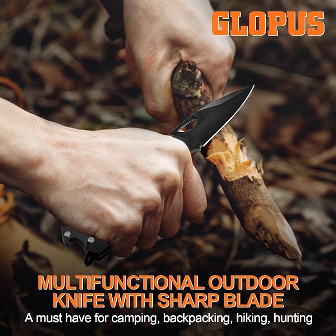 Fathers Day Dad Gifts from Daughter, Multitool Carabiner with Pocket Knife, EDC Gear with Folding Knives, Bottle Opener, Window Breaker And Screwdriver, Tactical Survival Gear for Camping And Hiking