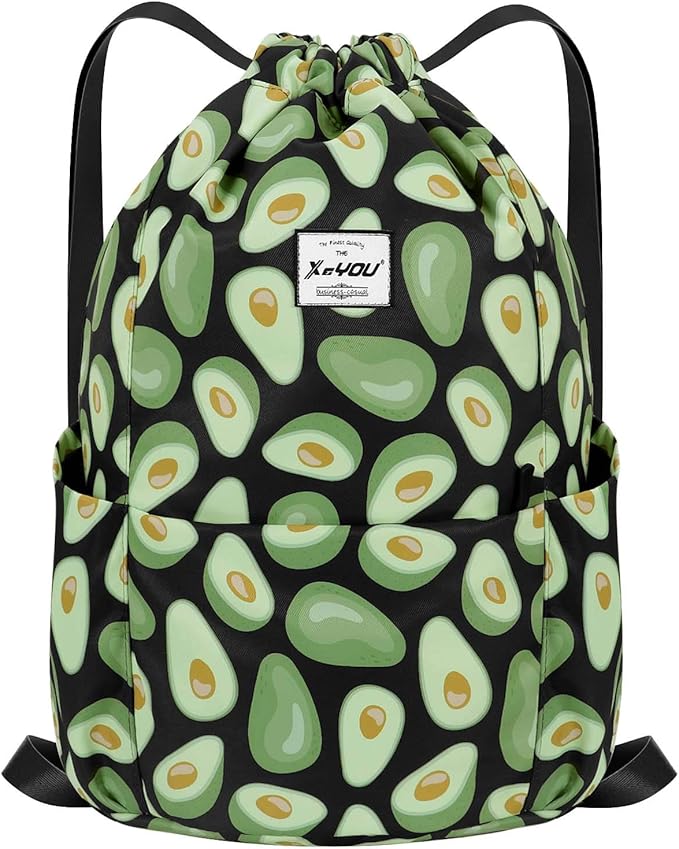 XEYOU Drawstring Sports Backpack Lightweight Gym Yoga Sackpack Shoulder Rucksack Casual Outdoor Daypack for Women and Men