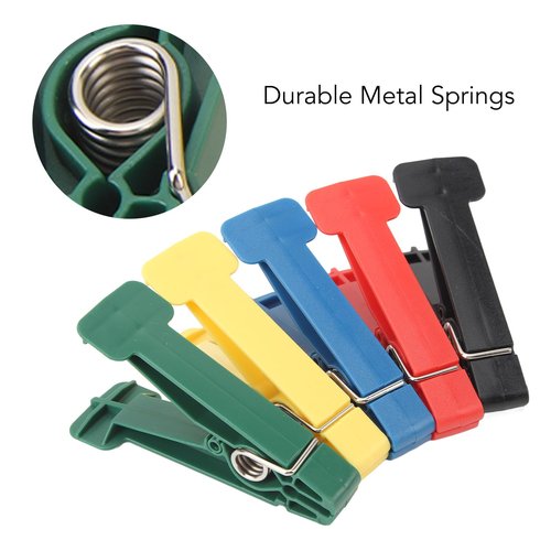 5PCS Pinch Clips, Different Strength Levels Graded Graded Pinch Pin Exerciser, Improved Grip Metal Springs for Hand Therapy