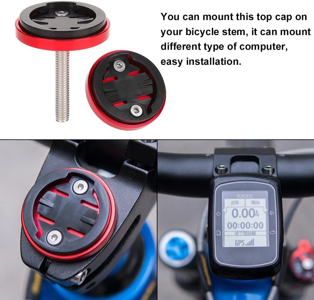 Tbest Stem TopComputer Stopwatch Mount Holder for/Bryton/Cateye