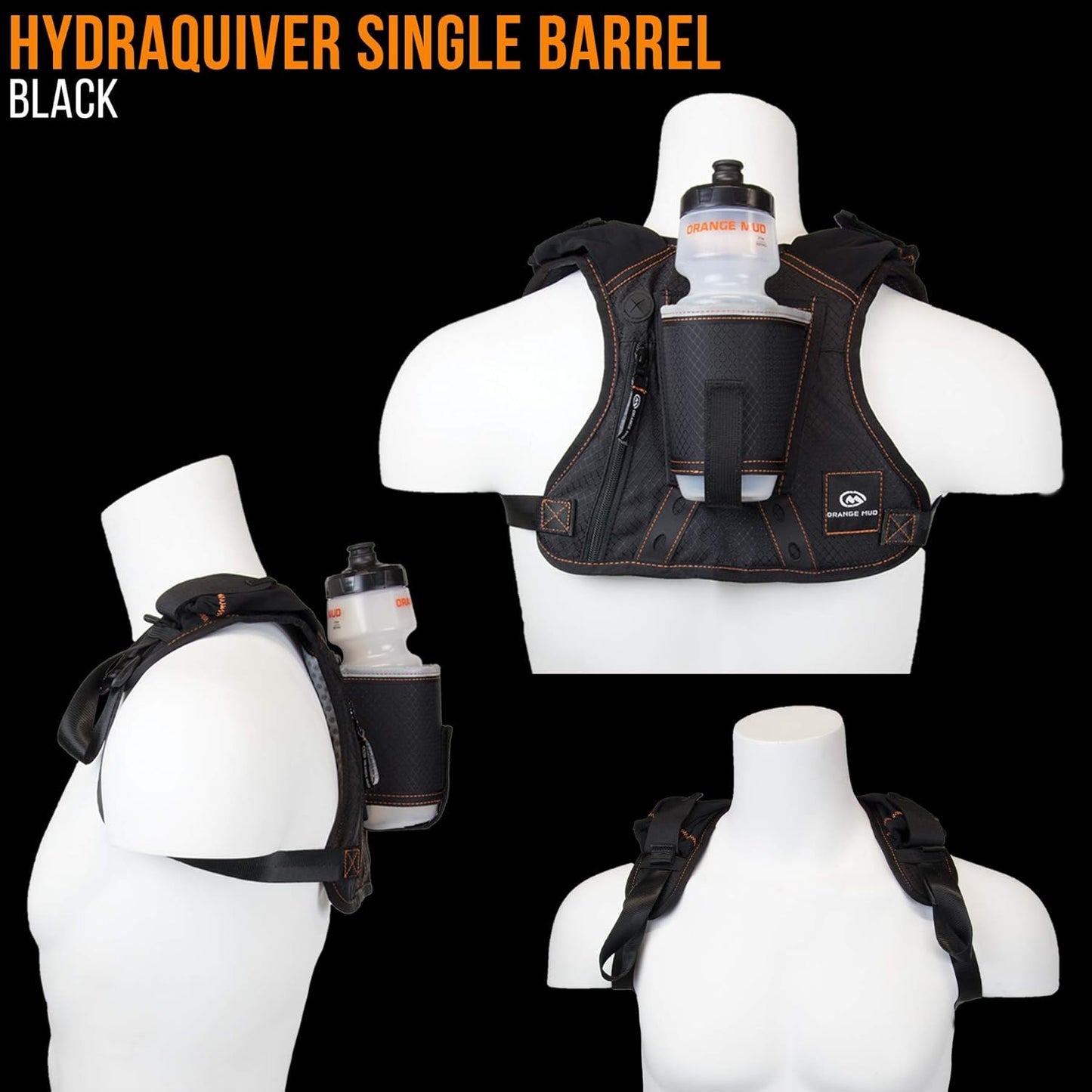 Orange Mud HydraQuiver Hydration Pack - Lightweight, Adjustable, Perfect for Running