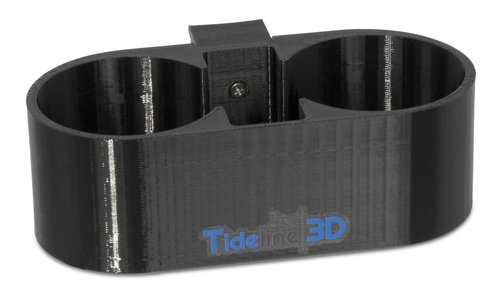 Tideline3D Cup Holder Compatible with YETI Coolers (Black, Fits YETI Tundra)