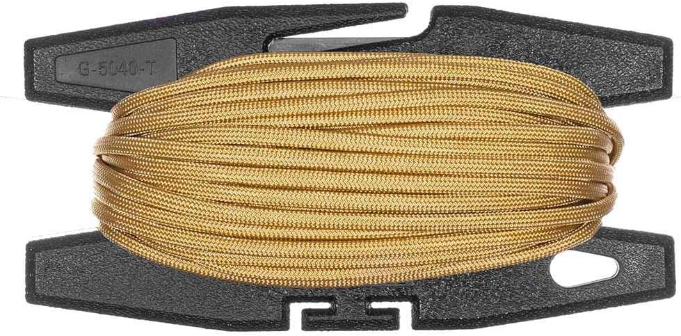 Paracord Spool Tool with 100 Feet of 550 7-Strand Parachute Cord