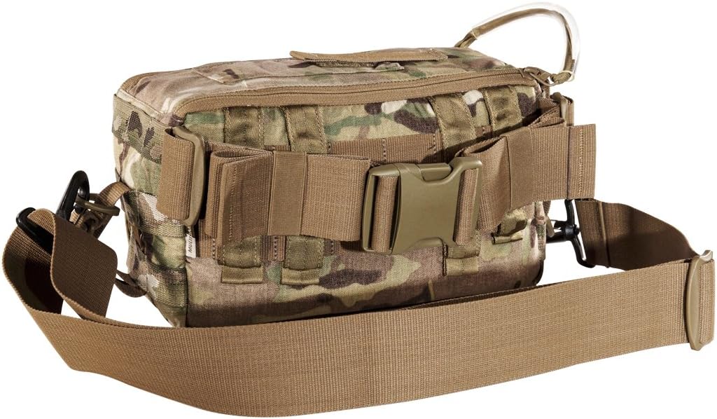 Tasmanian Tiger Small Medic Pack Mk II, Tactical Small MOLLE Medical Bag, First Aid Storage, YKK Zippers, Olive
