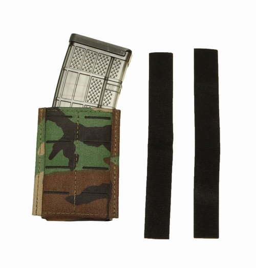 Esstac Diaper Midlength 5.56 Pouch, One Wrap Belt Mount (M81 Woodland)