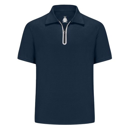 Golf Shirts for Men Lightweight Dry Fit Print Moisture Wicking Performance Short Sleeve Sports Polo Shirt(Navy,6XL)