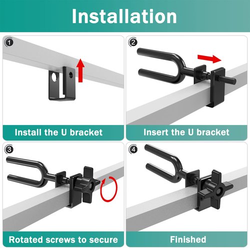 Fixirons Tree Stand Bow Holder Adjustable Hunting Bow Holder, Bow Holder for Tree Stand, TreeStand Bow Holder Treestand Bow Rest for Outdoor Hunting Gear(1 Pcs)