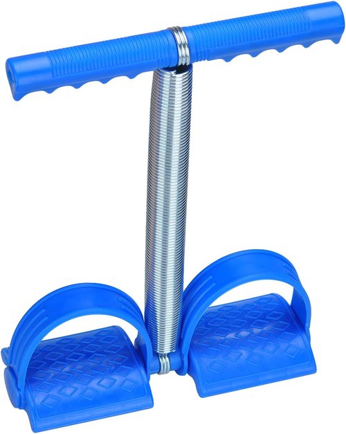 Elastic Sit Up Pull Rope Pedal Resistance Band Powerful Spring Drawstring Tummy Trimmer Equipment Portable Home Gym with Elastic Bodybuilding Fitness Slimming Training Exercise Bands