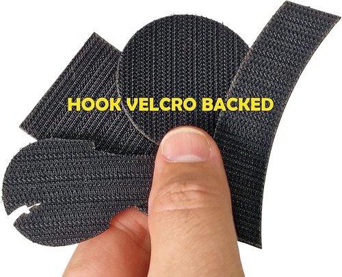 Mini Lightning Bolt Tactical Laser-Cut Patch [Black, White]