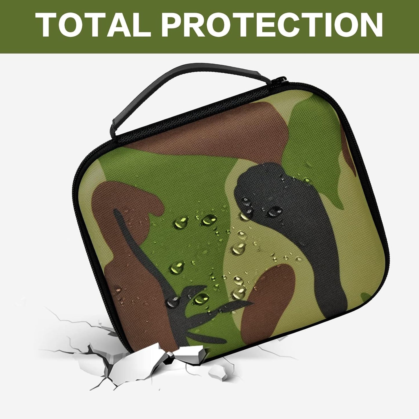 PAIYULE Case for Walker's Razor Slim Electronic Earmuffs/for Howard Leight Shooting Hunting Hearing Ear Protection