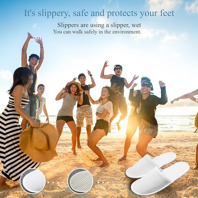 Disposable Kits 5p,Beach Vacation Essentials,Car Camping Essentials,Camping Shower,Disaster Emergency Supplies,Include Beach Towel, Slippers, Disposables Bath Towels, mats, Storage Bags