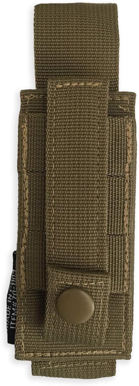 Rescue Essentials Universal Tourniquet Holder with Tab, Velcro Closure, Elastic Sides, Molle Attachment and an Adjustable Strap to Fit All Windlass Tourniquets.