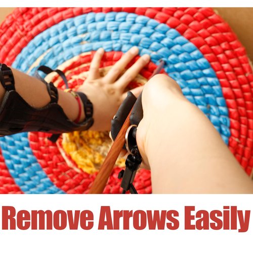 Luoyer 3 Pcs Archery Arrow Puller Rubber with Belt Clip Arrow Remover Gripper Crossbow Bolt Puller Tool Hand Saver for Removing Arrows