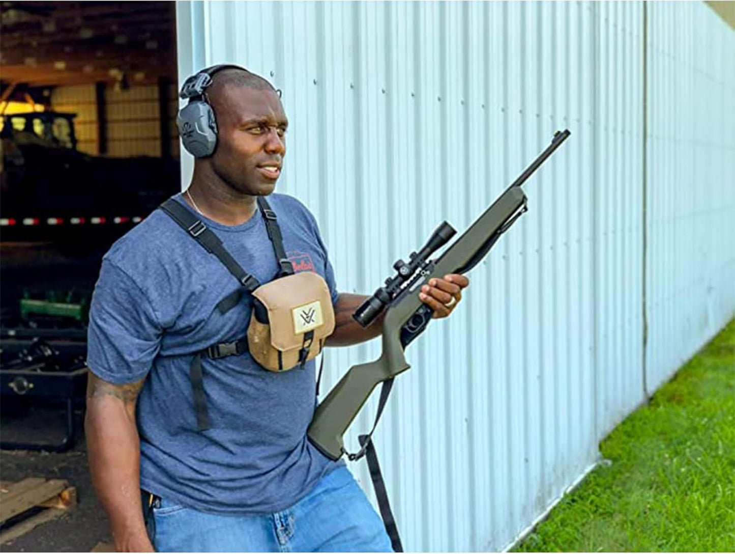 Walker's Razor Slim Shooter Electronic Hunting Folding Hearing Protection Earmuffs