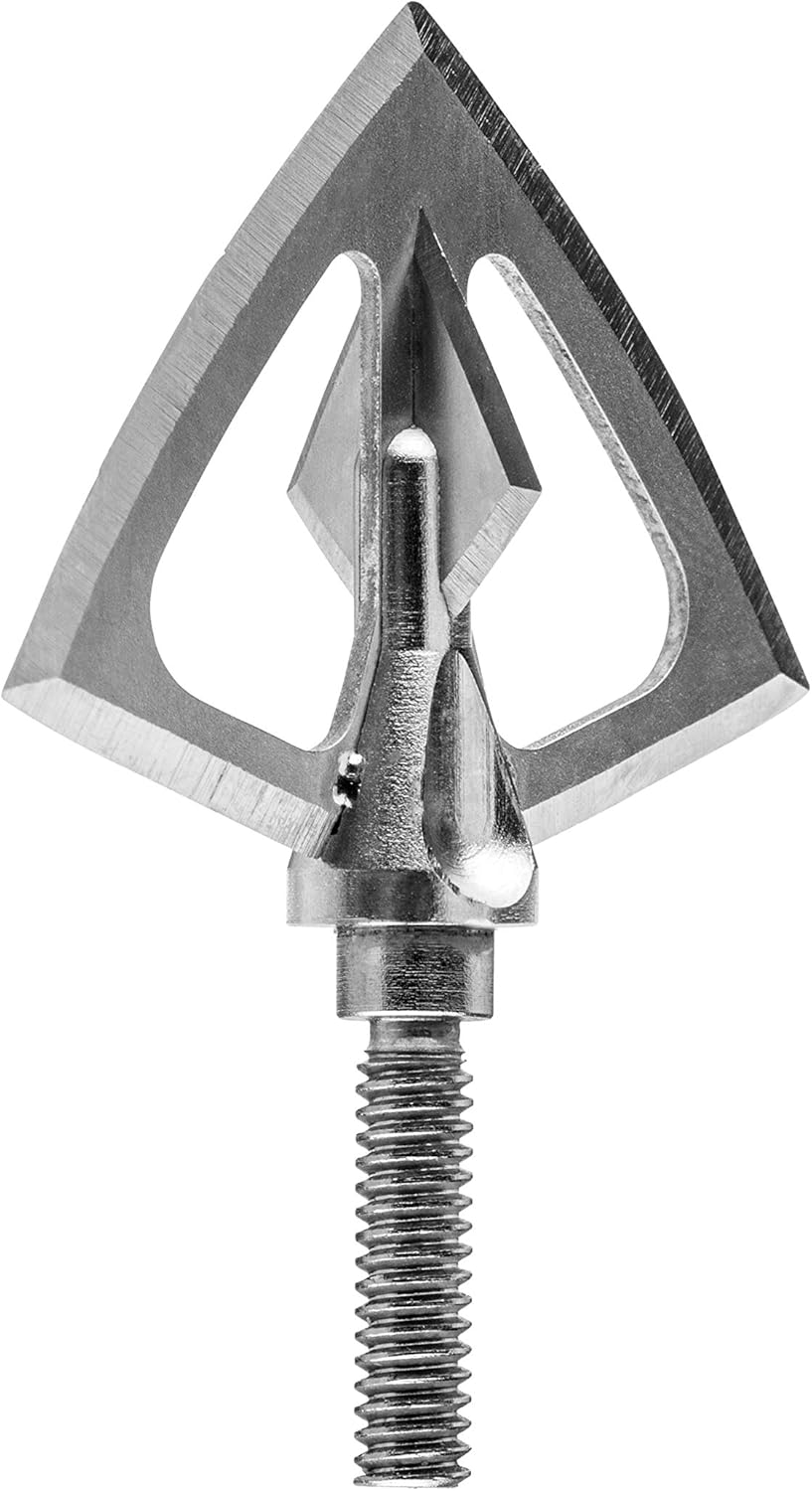 SIK F4CB Crossbow Broadheads 100 gr. 3 pk., Silver, One Size (ABH102F4CB)