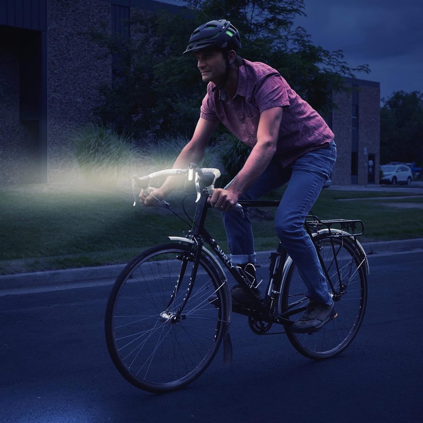 NITE IZE Red Radiant 125 Rechargeable Bike Light