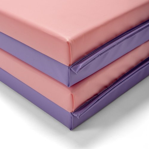 We Sell Mats Core Basic Personal Fitness & Exercise Mat - Foldable Lightweight EPE Foam - All Purpose Thick Gym Mat for Home Workout, Yoga, Pilates, Stretches & Floor Exercises (4' x 6' x 2")