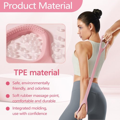 Yitexin 3 Pcs Figure 8 Resistance Band, Stretch Bands for Exercise, Stretch Strap for Arm Shoulder Back Chest Stretching, Elastic Rope Stretching Bands for Physical Therapy