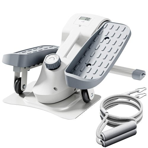 Under Desk Elliptical, Ellipse Leg Exerciser as Seen on Tv, is Suitable for The Rehabilitation of The Legs of The Elderly and for Women's Fat Loss and Slimming Exercises. No Assembly Required(White)