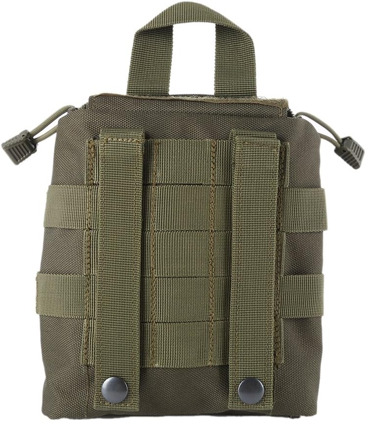 WYNEX First Aid EMT Bags, Tactical IFAK Medical Molle Pouch Military Utility Med Emergency EDC Pouches Outdoor Survival Kit Suit for Tactical Waist Belt Pack 1000 Nylon