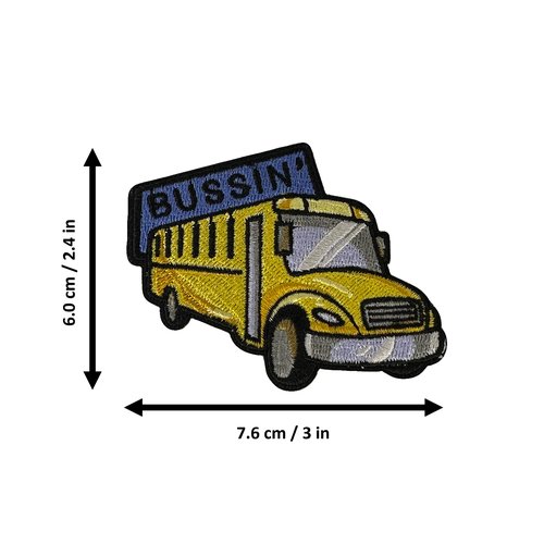 Bussin, FILSEF, Morale Patch, Meme Patch, Morale Patch, Military Patch, Hook and Loop, Tactical Backpack, Murph, Veteran Owned