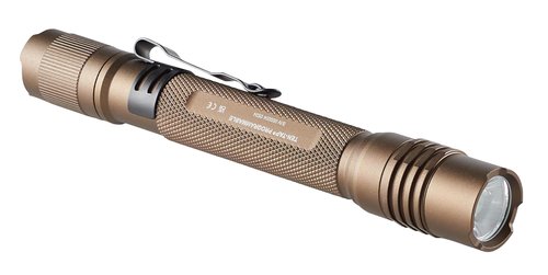 Streamlight 88137 ProTac 2AA-X 550-Lumen Multi-Fuel Personal Carry Tactical Flashlight with USB-C Rechargeable Battery, Coyote