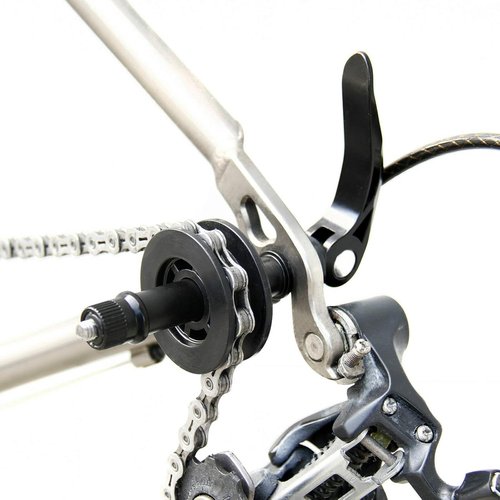 BikeHand Dummy Hub Bicycle Bike Easy Chain Keeper Tool Holder Frame Protector - Quick Release Or MTB 12mm Thru Through Axle