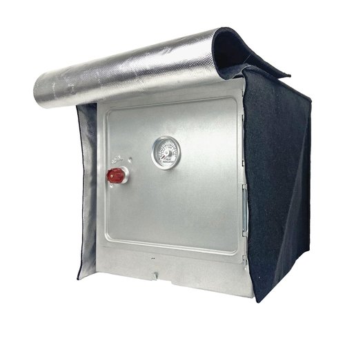 KUNFALY Thermal Insulated Camping Oven Cover for Foldable Camp Ovens Insulation Blanket with Aluminum Coated to Quickly Heats Up and Maintains Temperature